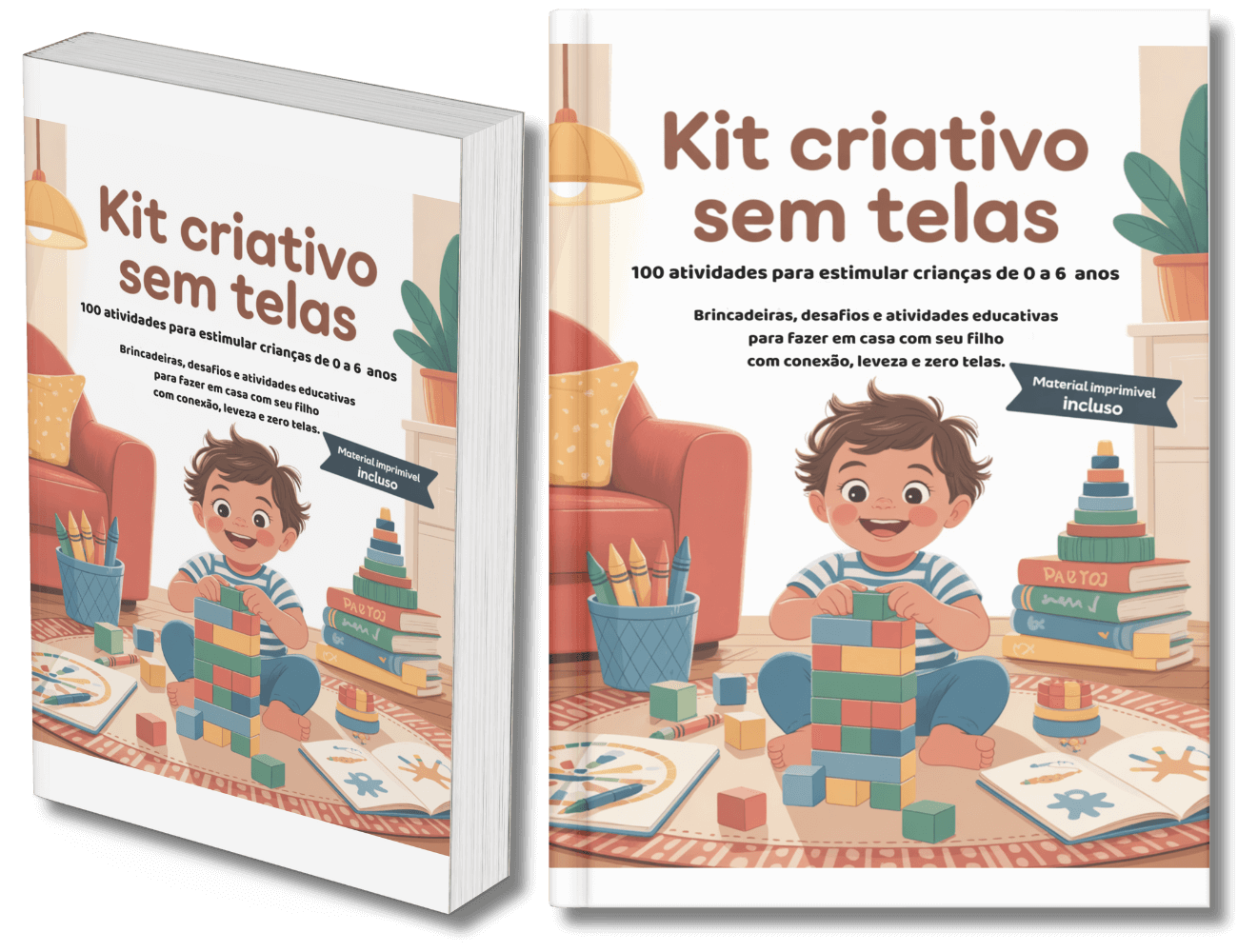 Mockup central Kit Criativo Leve